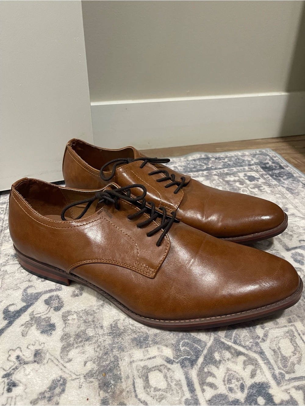 Goodfellow & Co Tan Leather Derby Shoes